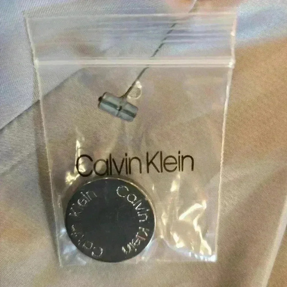 Calvin Klein One Button Blazer Grey size 4 - Picture 10 of 11